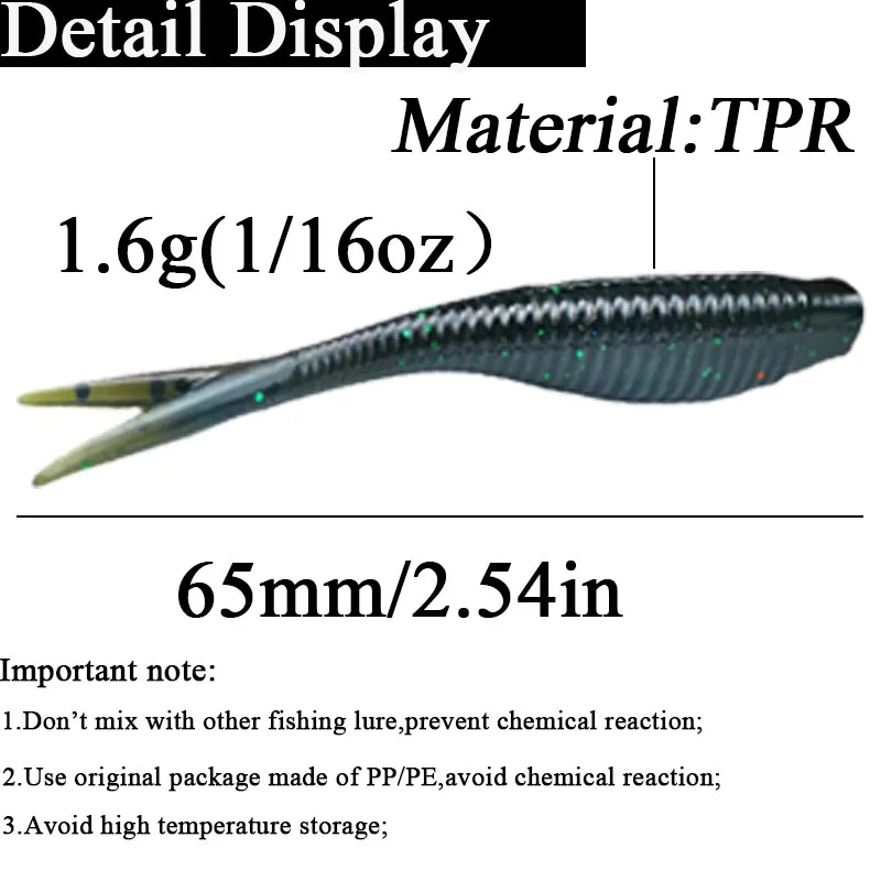 Señuelo blando de vinilo resistente y realista eficaz para carpa - imagen 3
