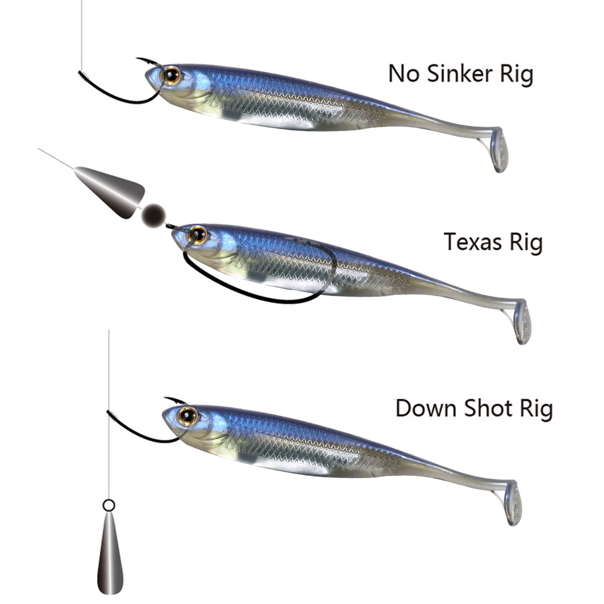 THKFISH Swimbait blando 8cm paleta agua dulce - imagen 3