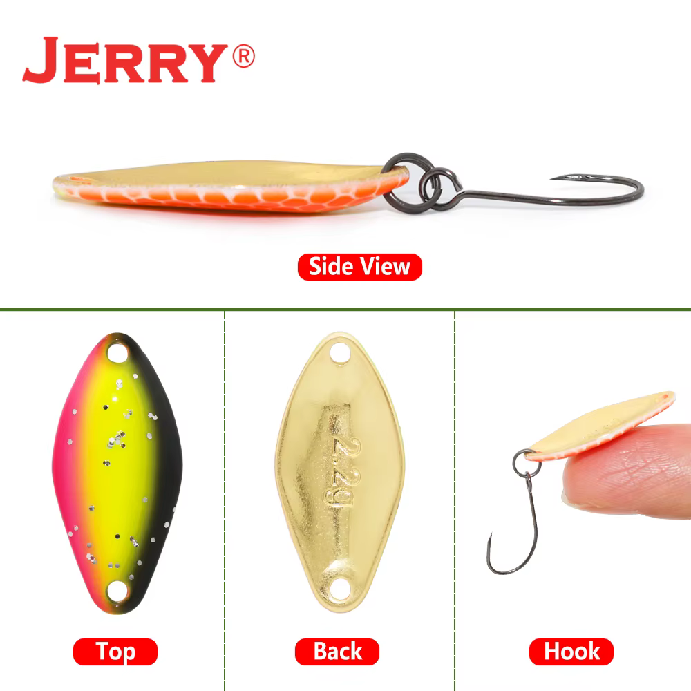 Cuchara Jerry Pawn para trucha UL 2.2g brillo UV - imagen 5