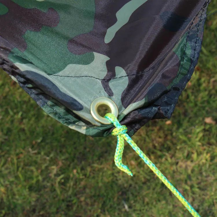Toldo camuflaje impermeable para pesca y acampada plegable - imagen 3