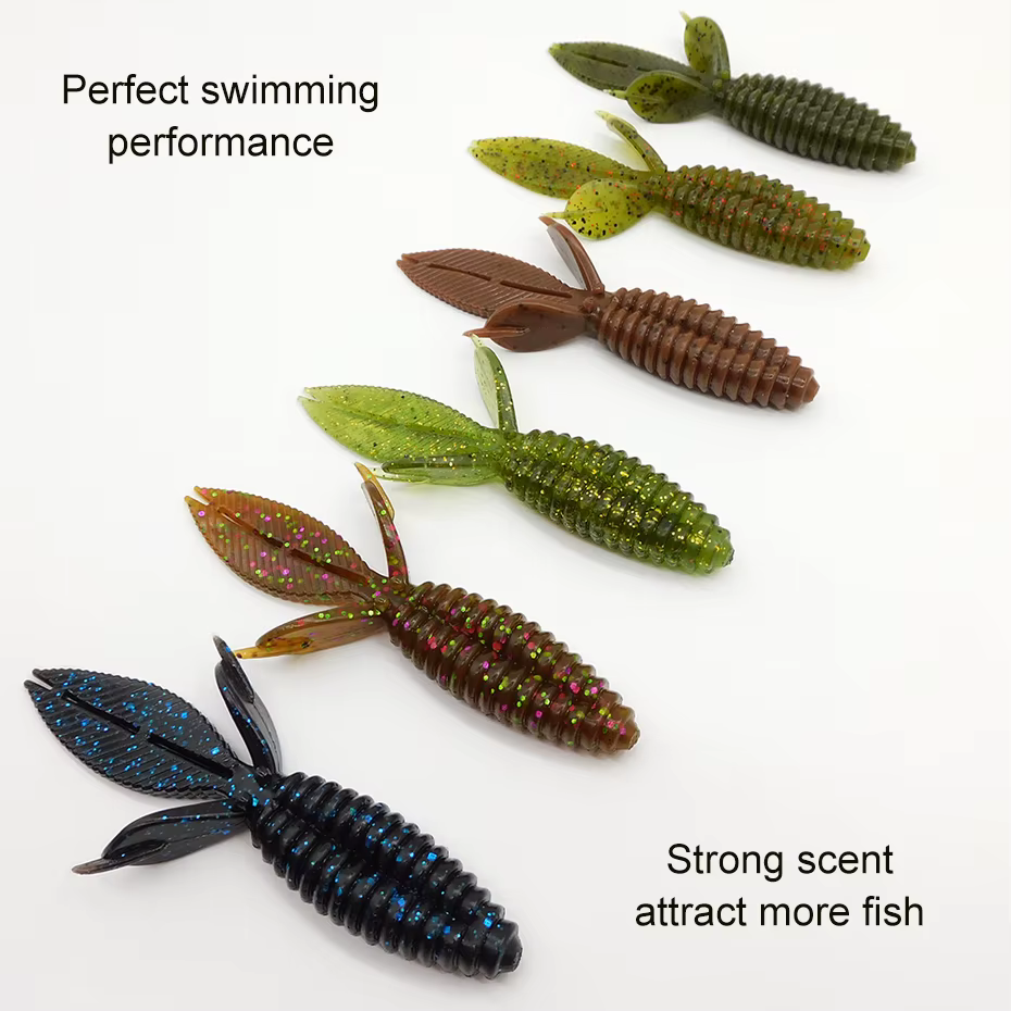 ESFISHING Señuelo de Silicona Platyfish – Crankbait Mar - imagen 4