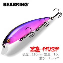 Señuelo Minnow BEARKING – Tungsteno 110mm suspensión 16g