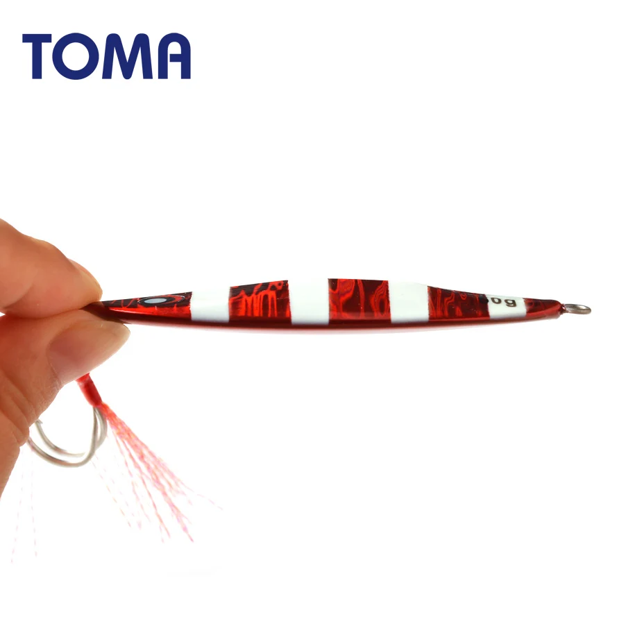 Señuelo Jigging Slow Pitch luminoso – Metal Jig para agua salada