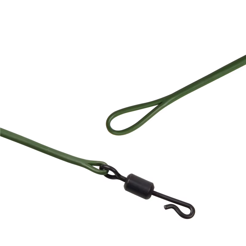 Leader Sinking para Carpa – Eslabón Cambio Rápido 1M 80lb - imagen 4