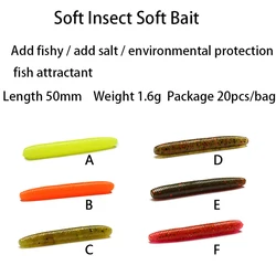 Señuelo Worm de silicona para carpa – Cebo artificial blando