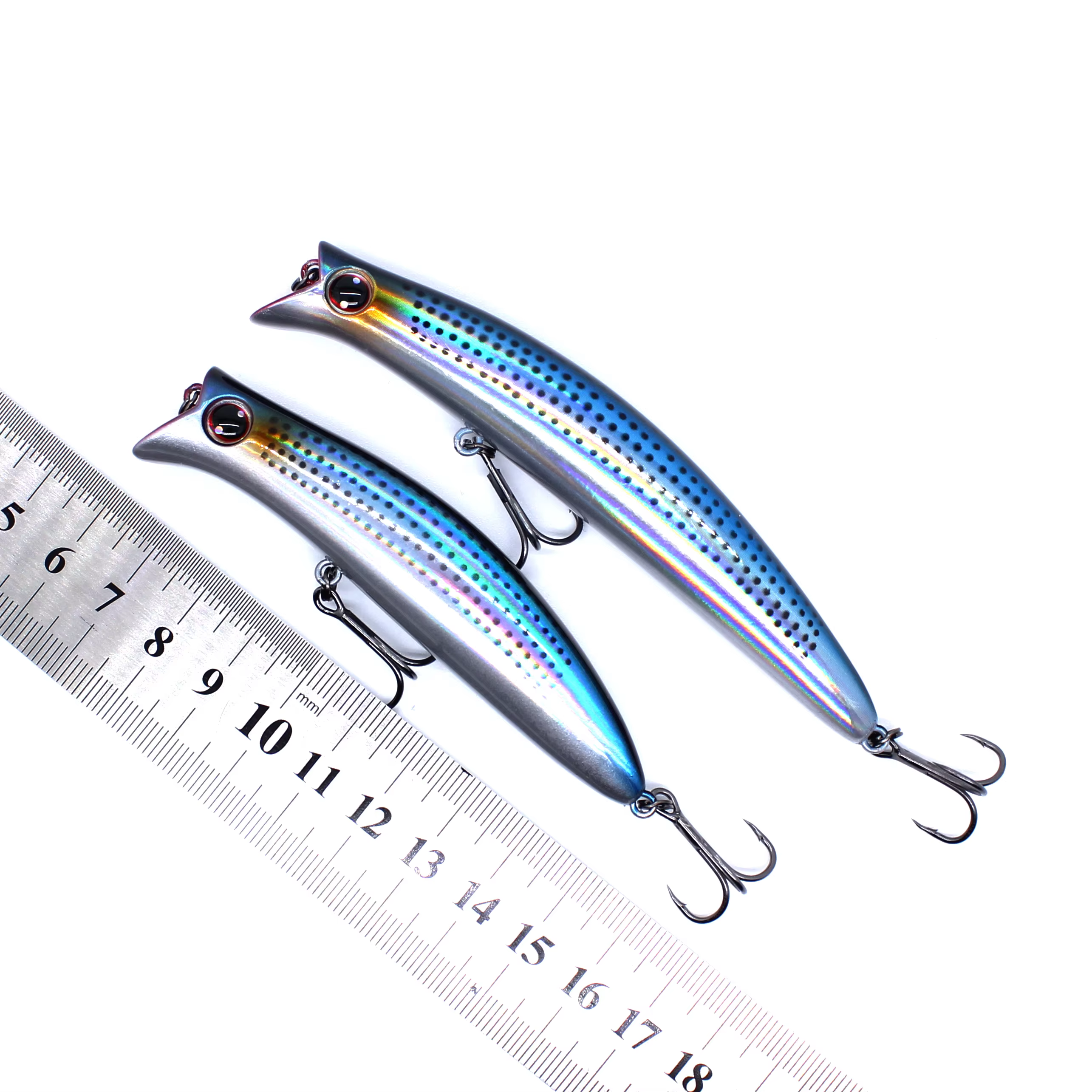 Wobbler Flotante AOCLU con Sonajero – Señuelo para Lubina y Trucha - imagen 5