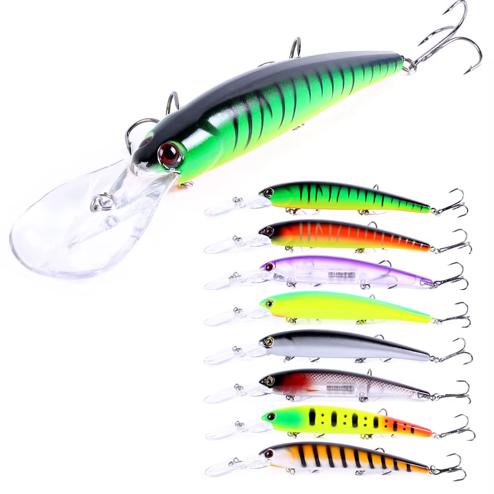 Crankbait Deep Diver 16,5 cm 21 g – Para lucio y Walleye - imagen 2