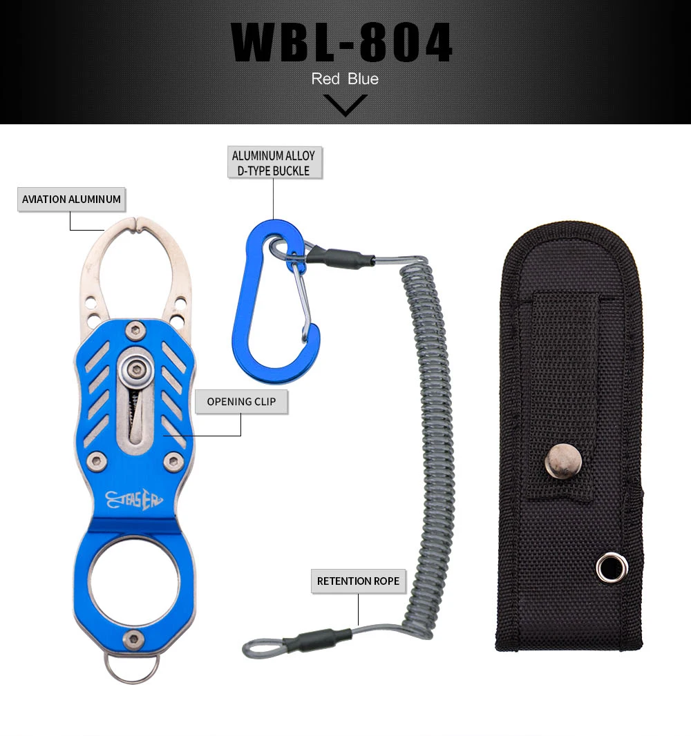 Alicates de pesca OBSESSION WBL-804 en acción