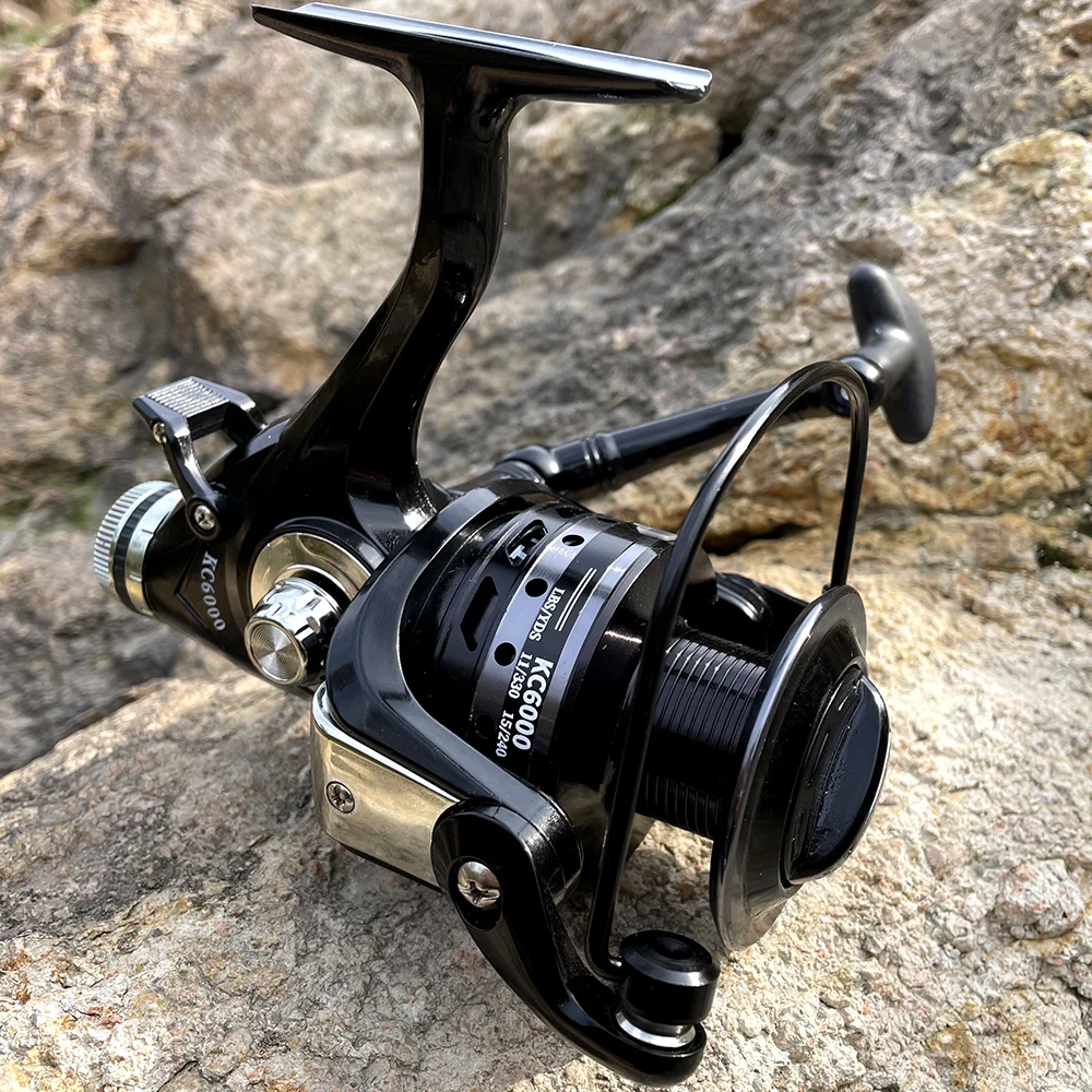 Carrete spinning de doble freno para agua dulce y salada - imagen 3