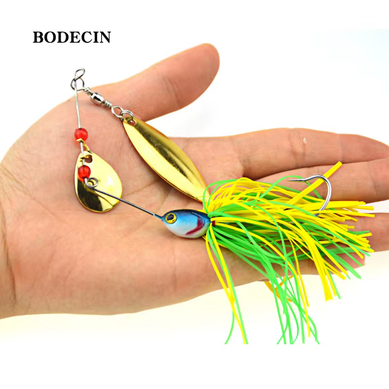 Señuelo wobbler metálico para lucio – Cebo de superficie flotante - imagen 3