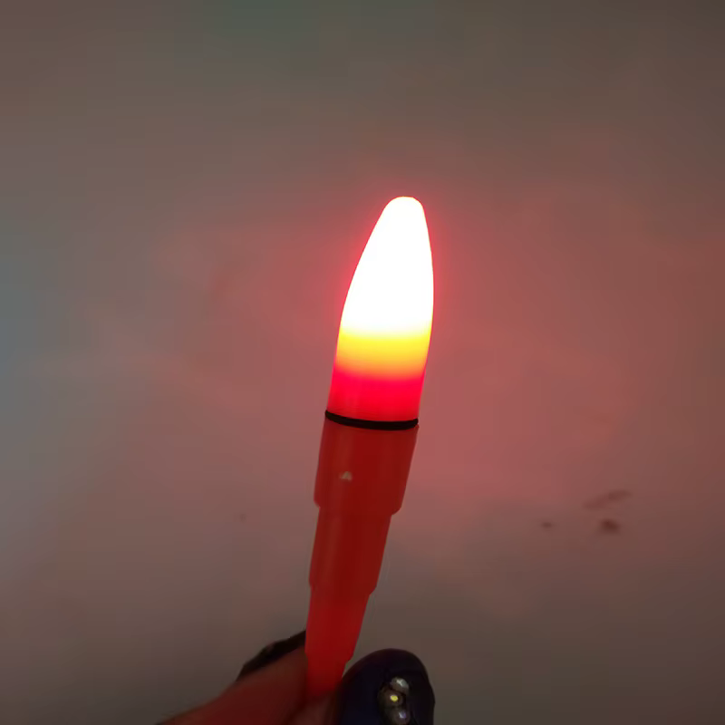 Flotador LED CR425 rojo/verde – Pesca nocturna - imagen 4