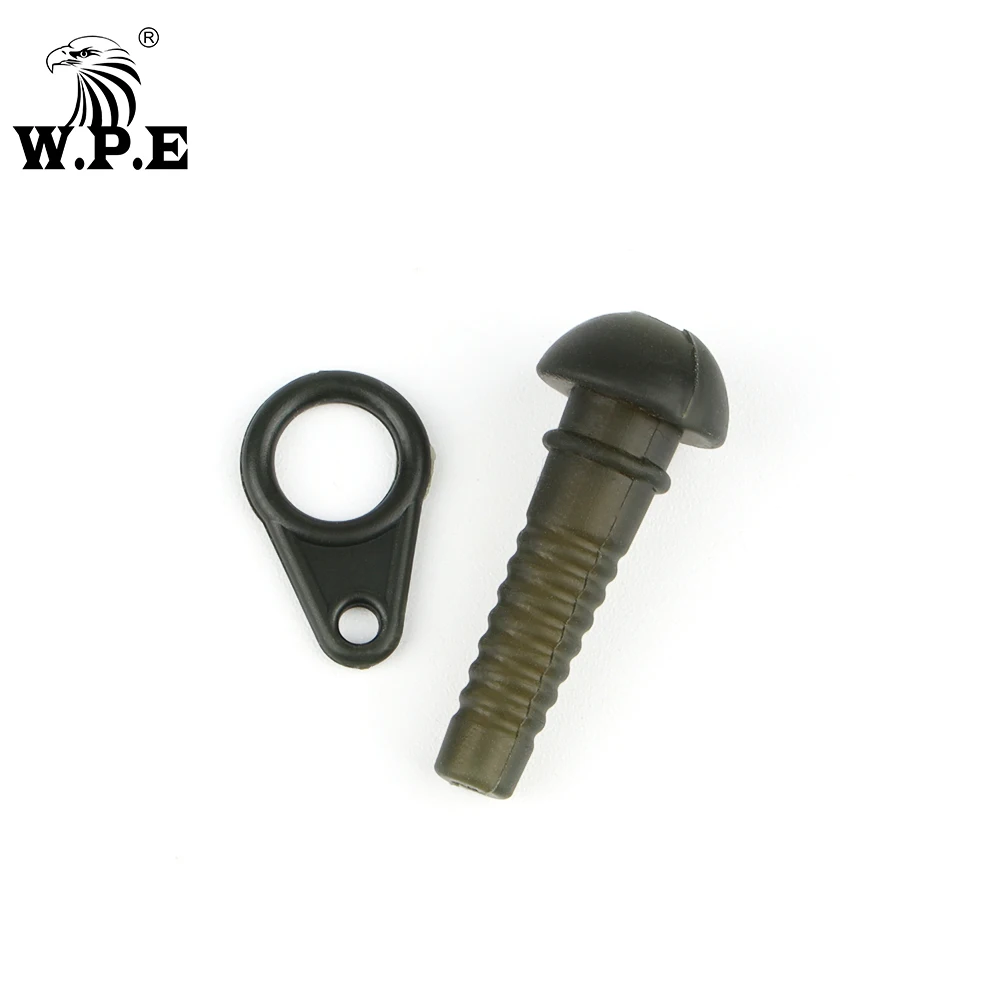 W.P.E Accesorios pesca carpa - Terminal goma seguridad y anillo Chod - imagen 5