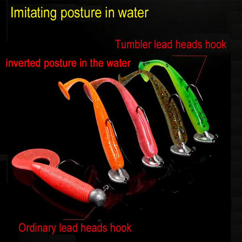 Anzuelos Jig Head con plomo reforzados de acero al carbono TEASER - imagen 5