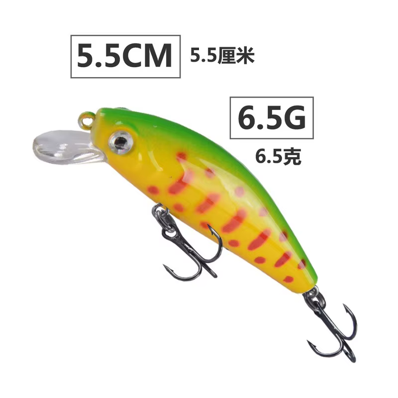 Mini Wobbler Jerkbait – Señuelo hundimiento para lubina agua salada - imagen 3