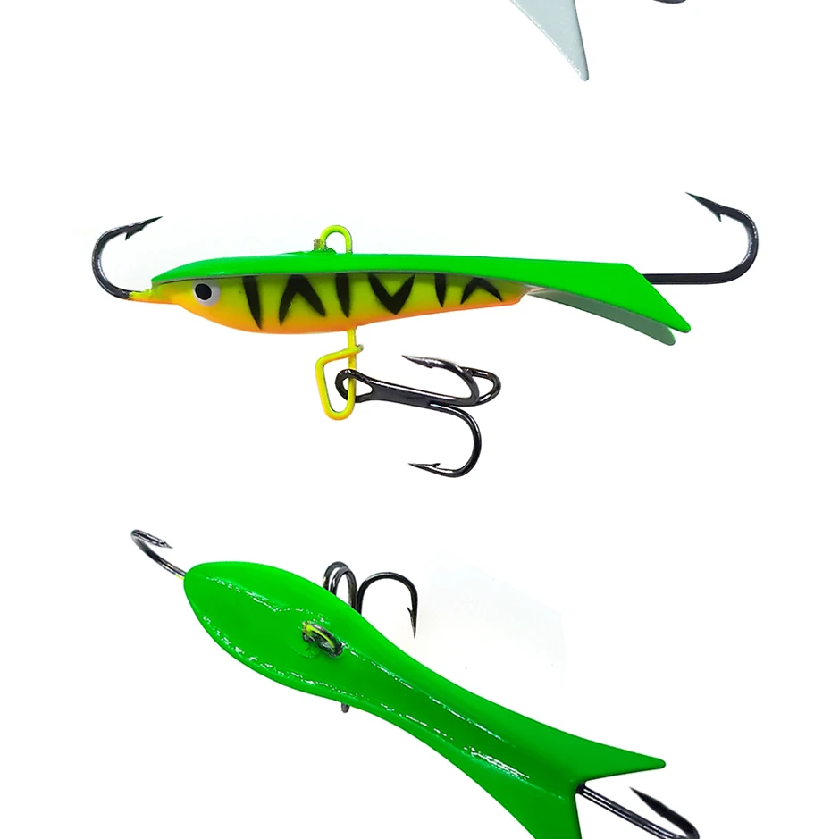 Señuelo de 6 cm y 9 g para pesca en hielo