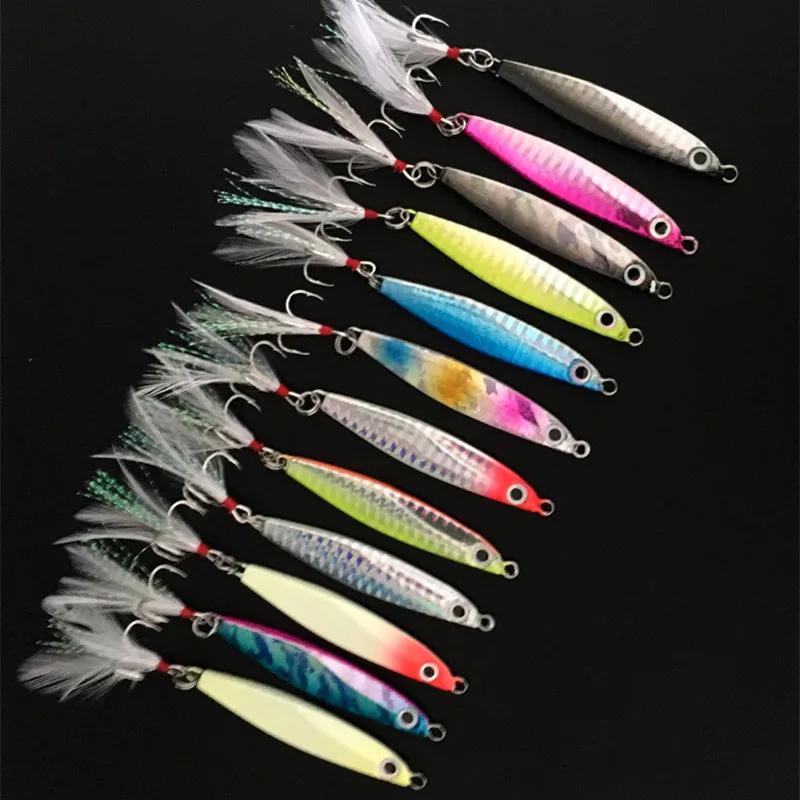Jig metálico de costa para pesca vertical — señuelo eficaz - imagen 3