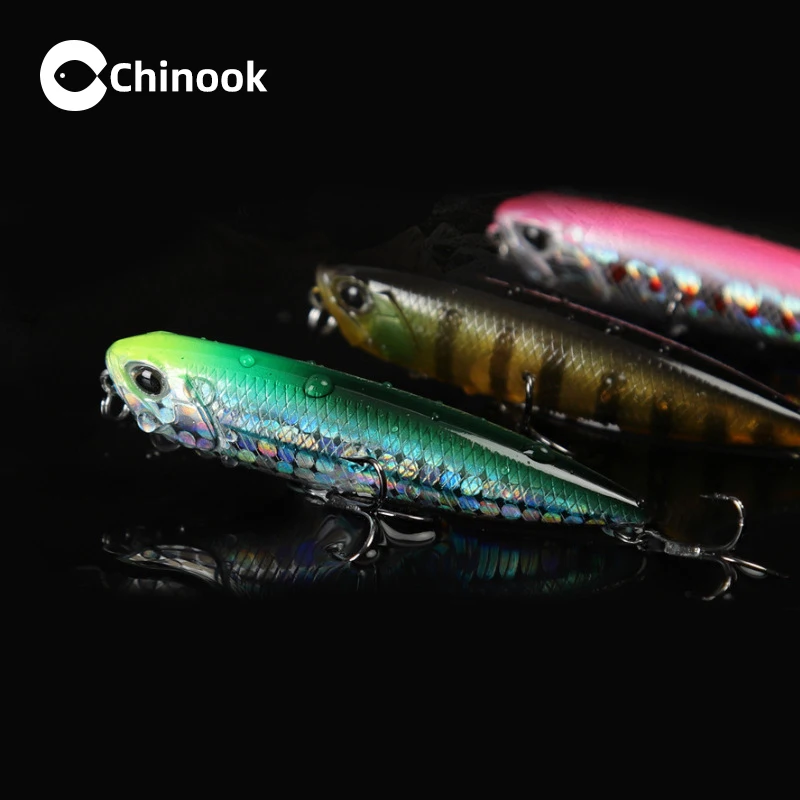 Chinook señuelo de lápiz Topwater flotante para lubina y lucio - imagen 5