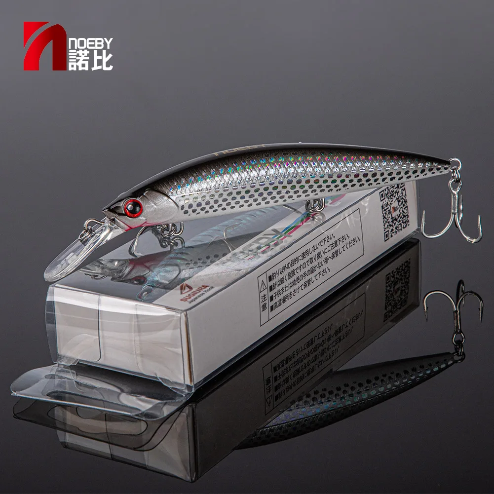 NOEBY Minnow 110 — Wobbler hundimiento para lucio - imagen 4
