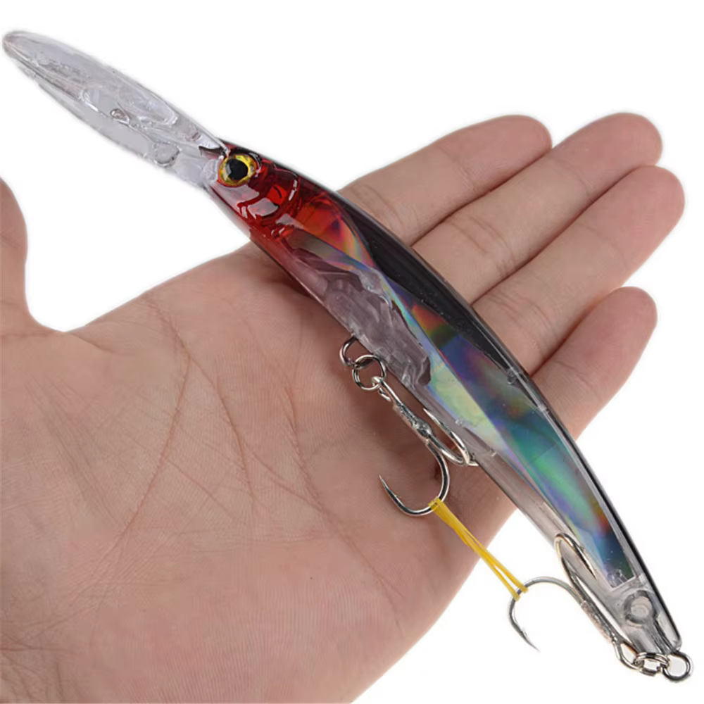 Wobbler Minnow – Señuelo para black bass, lucio y carpa - imagen 5