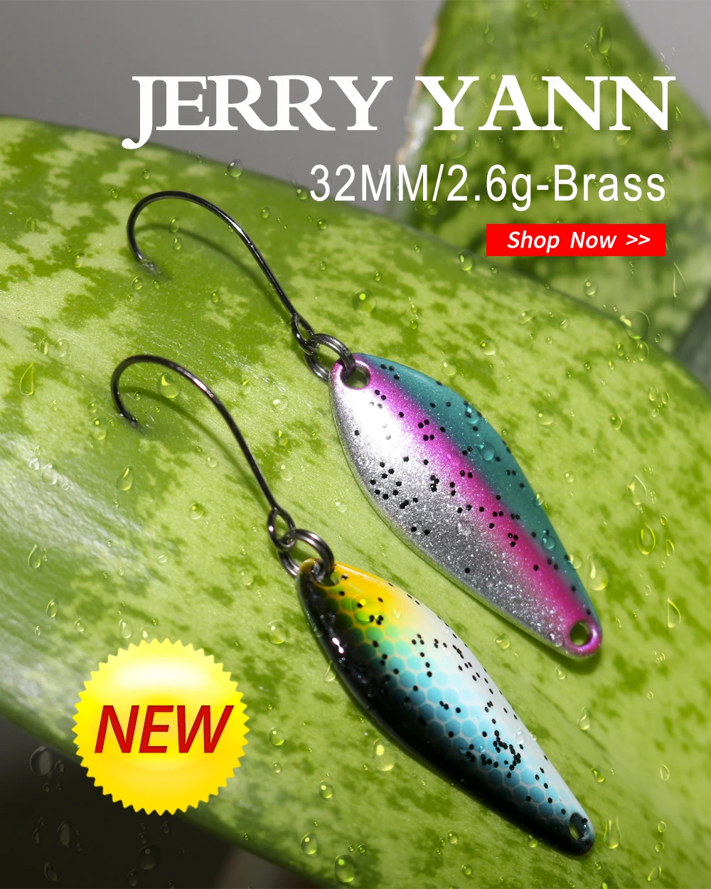 Señuelo Jerry YANN Wobbler ultraligero 2,6 g