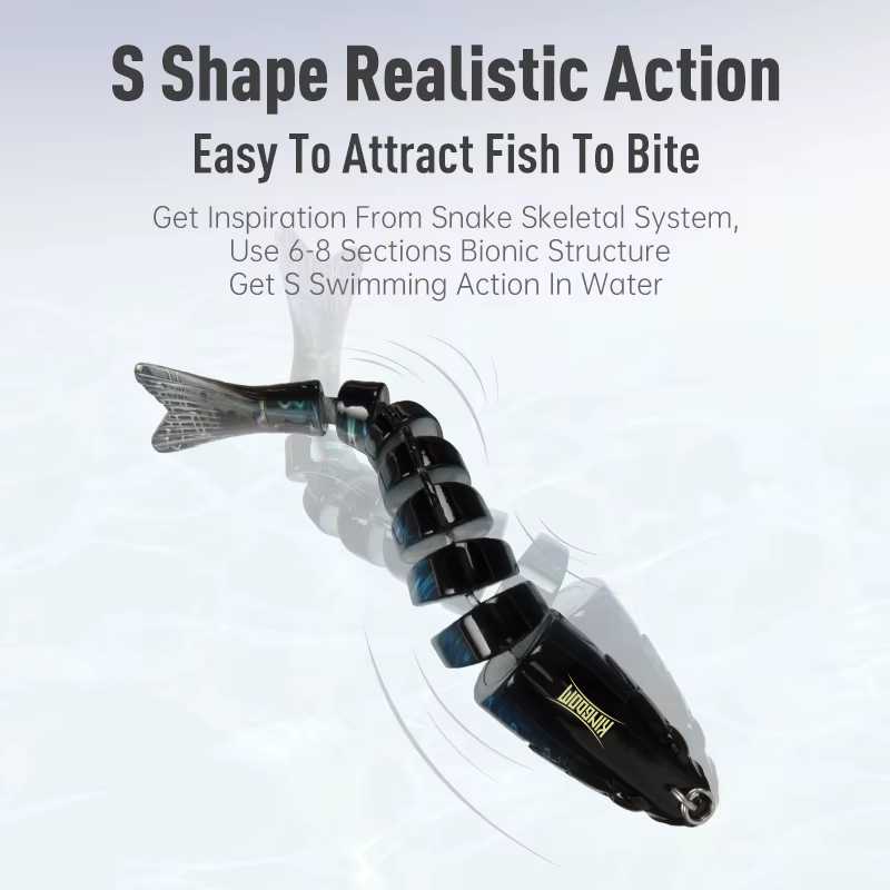 Swimbaits Kingdom para lubina – Articulados - imagen 3