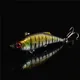 Wobbler Rattlin VIB de hundimiento duro para lucio – manivela