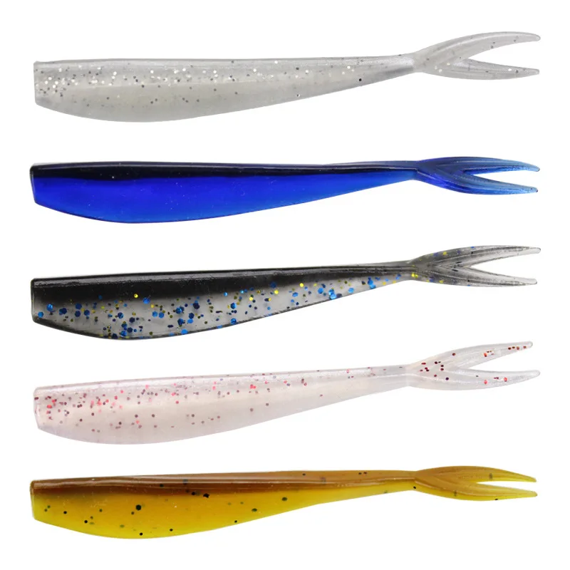 Señuelo suave tipo Shad para lubina – Jerk, silicona artificial - imagen 3