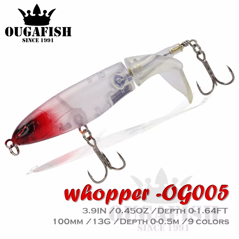 Whopper Plopper 13G Señuelo Superficie Agua Salada - imagen 4