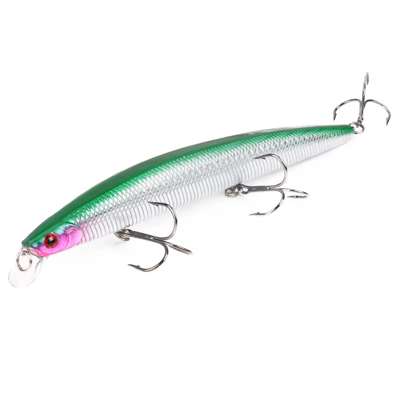 Señuelo Minnow Jerkbait para lubina – Cebo agua salada - imagen 5