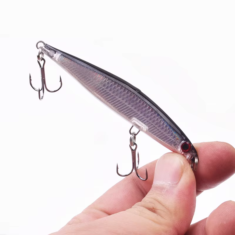 Wobbler Crankbait láser para lucio, cebo duro artificial pececillos - imagen 4