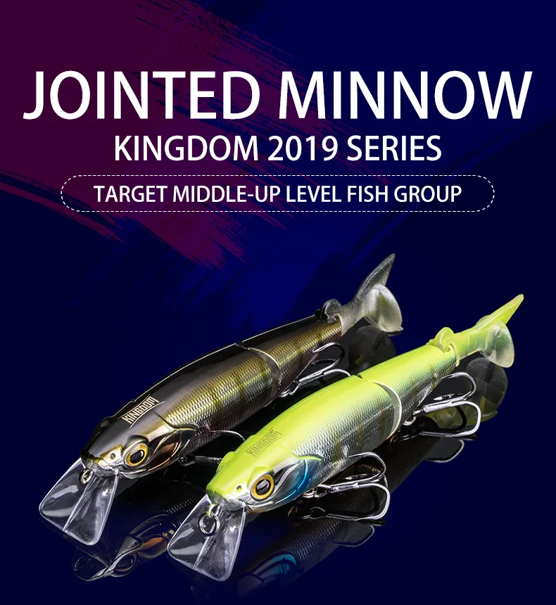 Señuelo Kingdom minnow 120 mm