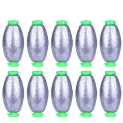 Pesas oliva para pesca de carpa antideslizantes 2g-30g