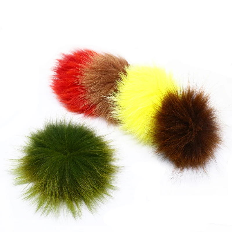 Pelo de cola de zorro ártico en colores