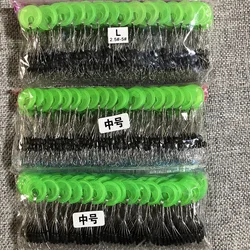 Bolas de goma para pesca con mosca, tapón ovalado y cebo giratorio