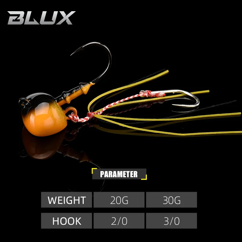 Kabura Jig Blux Control Profondo 30g – Cab-head para dorada en mar - imagen 3