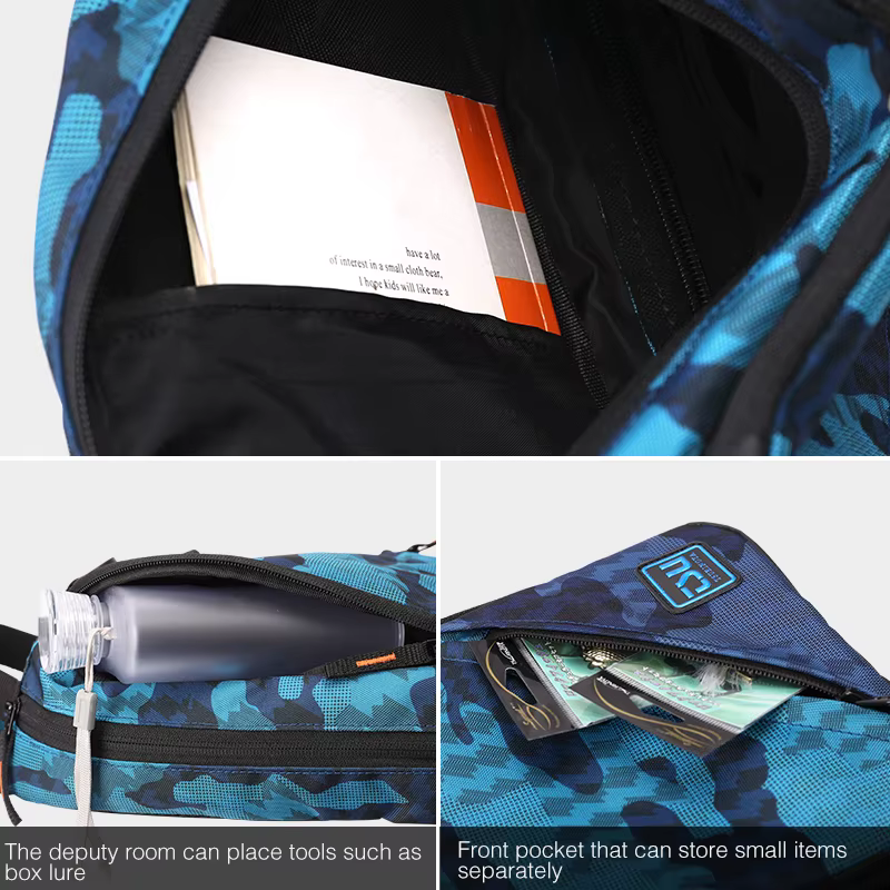 TSURINOYA E1 Bolsa de Pesca Impermeable Multifuncional para Señuelos - imagen 2