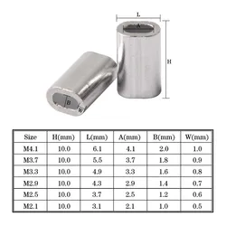 Manguitos de Aluminio para Pesca Hyaena – Funda de Prensado Profesional