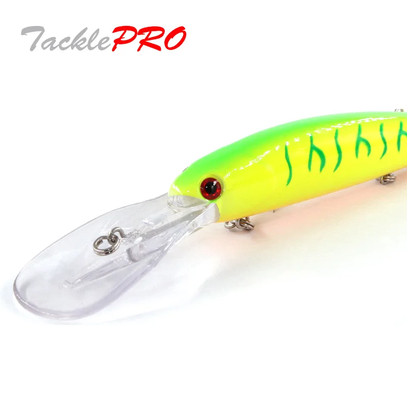 TacklePRO M65 Vobler Minnow 12Cm – 8m profundidad - imagen 5