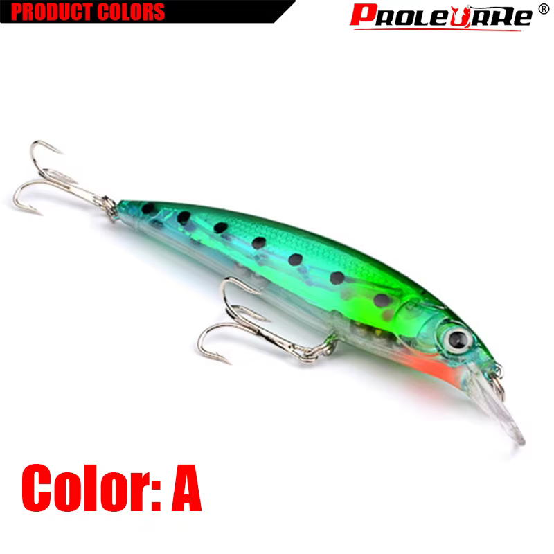 Variedad de colores del Proleurre Minnow