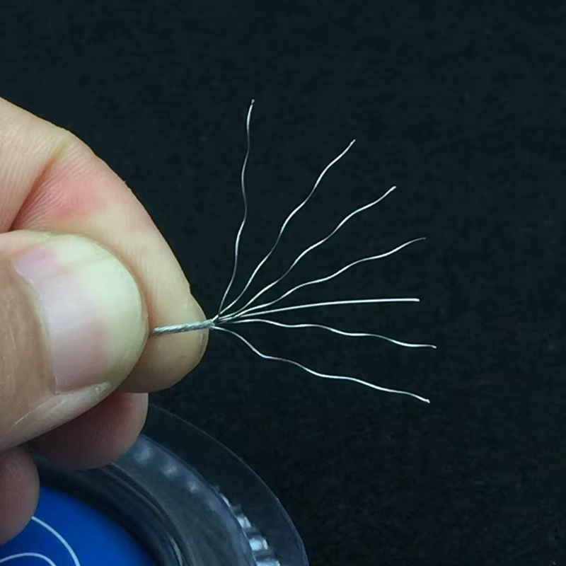 Hilo de acero trenzado 7 hebras con revestimiento de nailon - 10m - imagen 2
