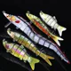 Señuelo Swimbait articulado hundimiento lento de plástico - imagen 2