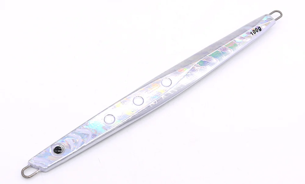 Señuelo jigging vertical color plata