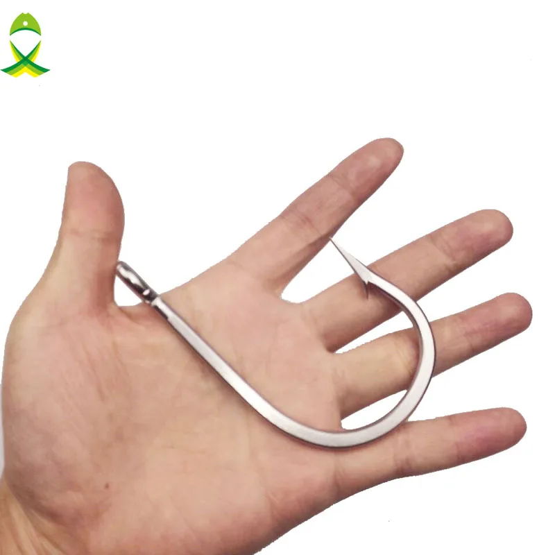 Anzuelos Shark 7732 de acero inoxidable – Tallas 4/0 a 12/0 - imagen 4
