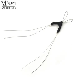 MNFT Kit Ganchos Dobles + Accesorios Línea Pesca – Resistente