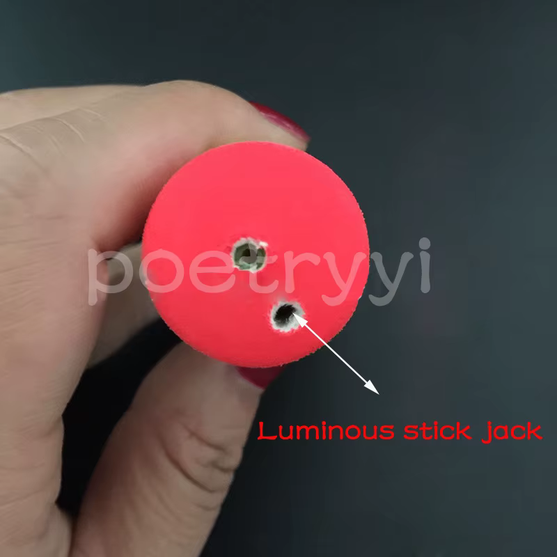 POETRYYI flotador bobber EVA blanco para pesca agua salada bagre Lucio - imagen 4