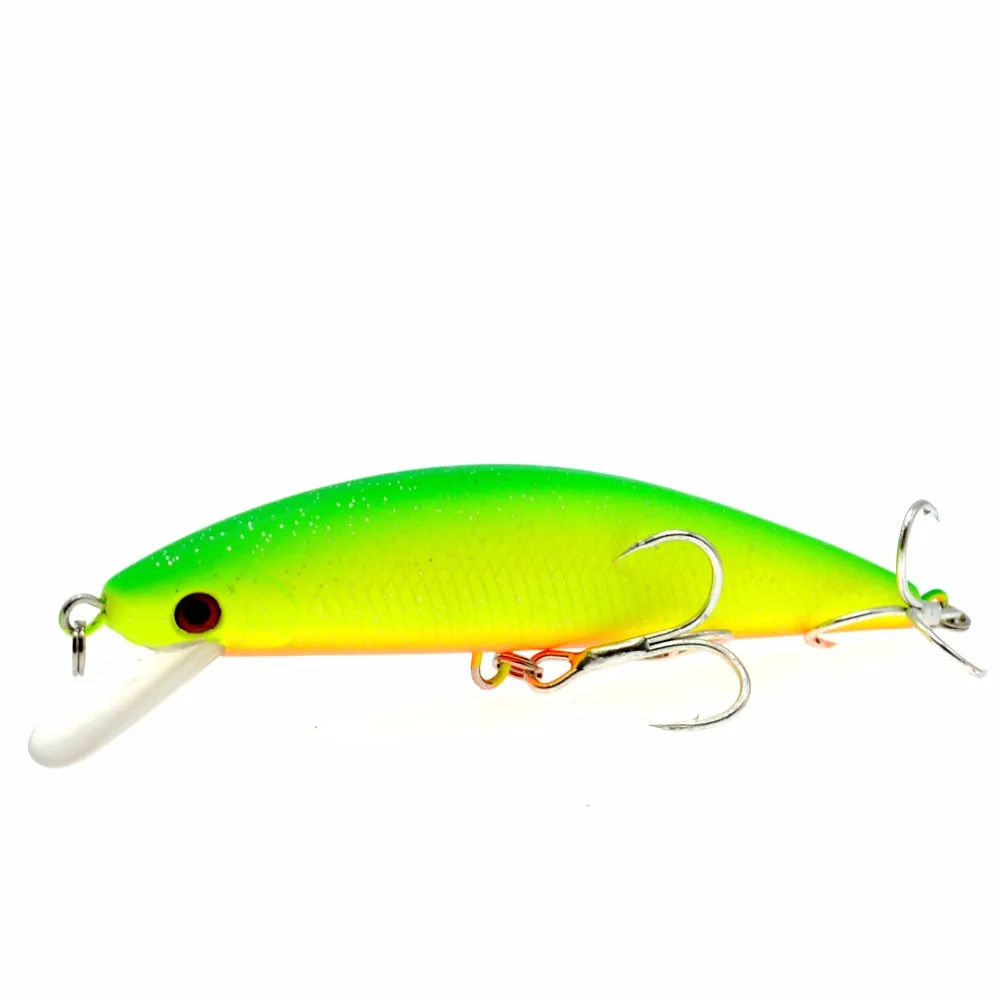 Señuelo Minnow hundible de cebo duro con gancho ranura sangre - imagen 2