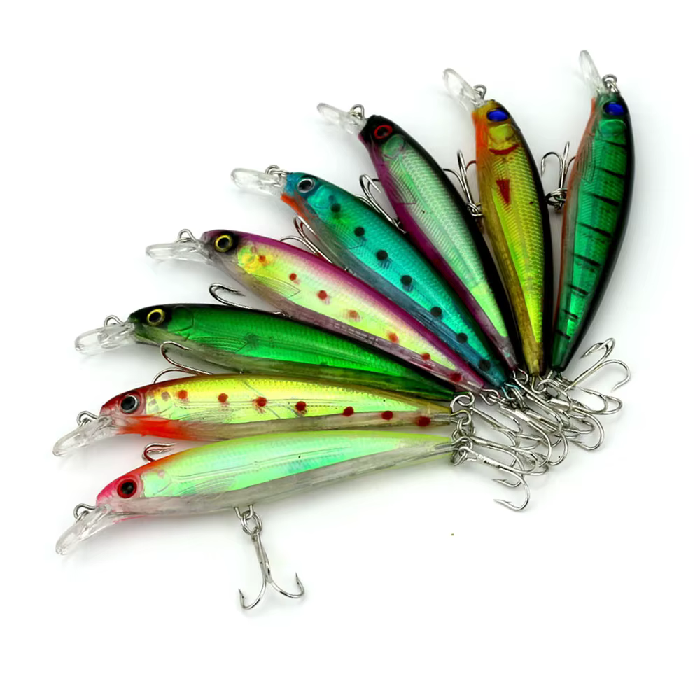 Señuelo Flotante 10,7 cm – Minnow Ojos 3D Acabado Láser - imagen 2
