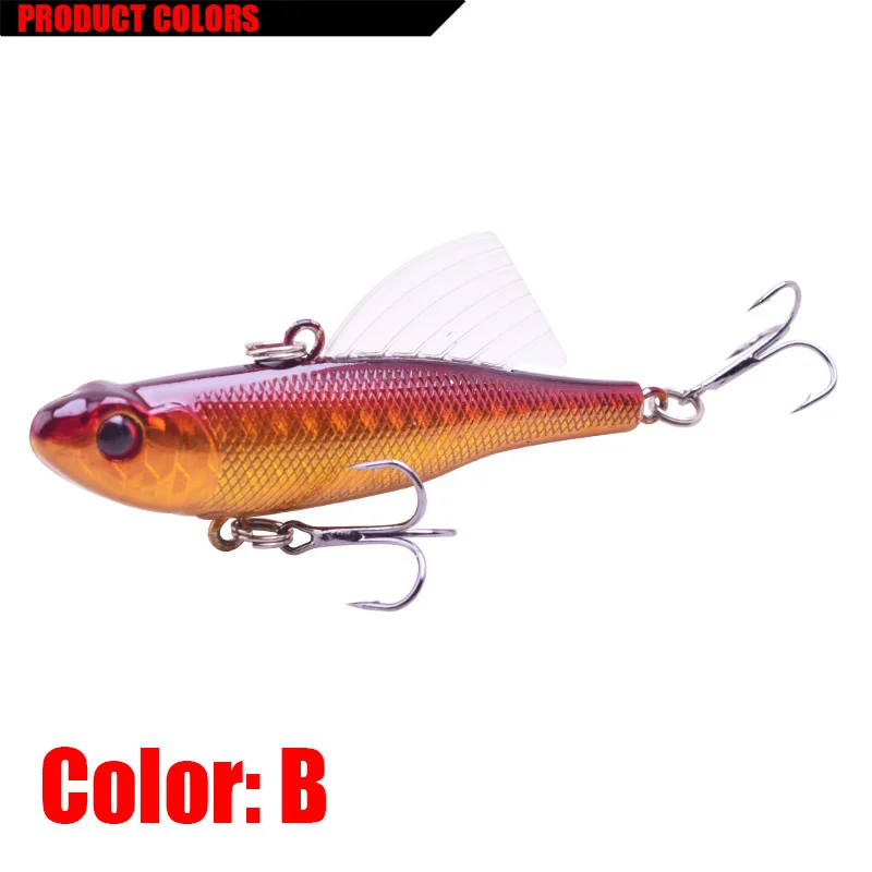 Señuelo en acción mostrando su hundimiento