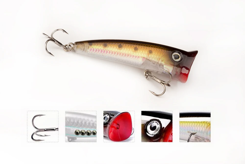 Señuelo flotante Wobbler de 7 cm