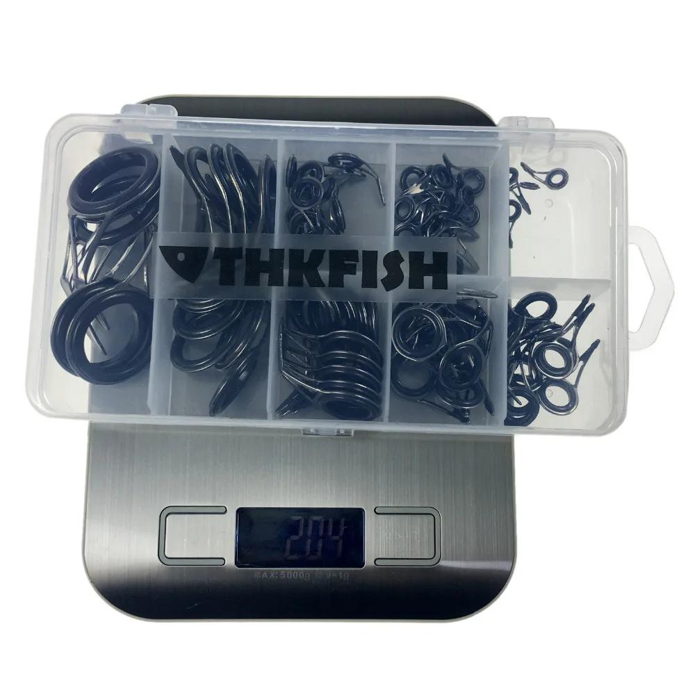 THKFISH Kit reparación de guías de cerámica para cañas inox - imagen 4